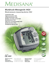Medisana Bloodpressure monitor HGV Manuale del proprietario