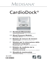 Medisana CardioDock Blutdruckmessgerät Manuale del proprietario