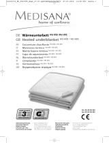 Medisana Heated underblanket with stretch function HU 655 Manuale del proprietario