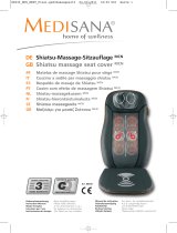 Medisana MCN Shiatsu massage seat cover Manuale del proprietario