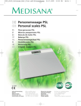 Medisana Personal scales PSL Manuale del proprietario