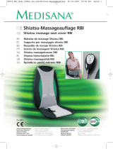 Medisana Shiatsu massage seat cover RBI Manuale del proprietario