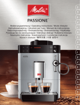 Melitta CAFFEO® Passione & Caffeo® Varianza® CS Istruzioni per l'uso