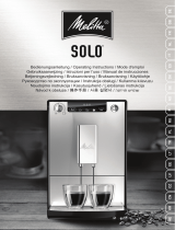 Melitta CAFFEO® SOLO® Manuale utente