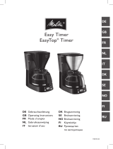 Melitta Easy Timer & EasyTop® Timer 1010 Manuale del proprietario