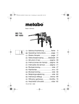 Metabo B 710 AC/DC Manuale del proprietario