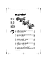 Metabo DS 175 Manuale del proprietario