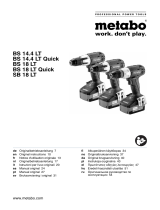 Metabo SB18LT 5.2 Guida utente