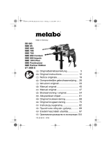 Metabo SBE 850 Manuale del proprietario