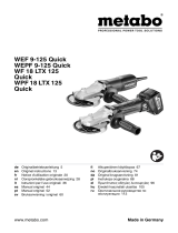 Metabo WPF 18 LTX 125 Quick IK Istruzioni per l'uso
