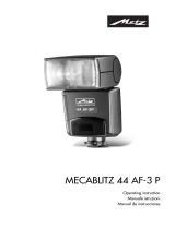 Metz mecablitz 44 AF-3 Pentax Manuale utente