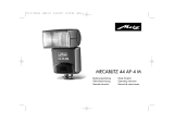 Metz mecablitz 44 AF-4 Minolta Manuale del proprietario