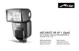 Metz MECABLITZ 48 AF-1 DIGITAL Manuale del proprietario