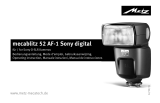Metz mecablitz 52 AF-1 digital Sony Manuale utente
