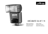 Metz mecablitz 54 AF-1 Nikon Manuale del proprietario