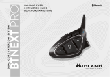Midland BT Next Pro Single, HiFi Super Bass Lautsprecher Manuale del proprietario