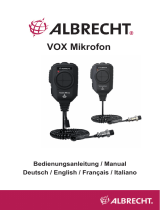 Midland VOX Mikrofon - 6491 Manuale del proprietario