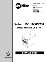Miller SUBARC DC 1000/1250 CE Manuale del proprietario