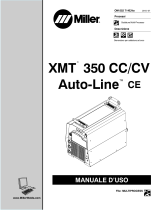 Miller XMT 350 CC/CV AUTO-LINE CE 907556003 Manuale del proprietario