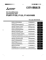 Mitsubishi Electric PUMY-P125 Guida d'installazione