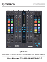 Mixars mixars QUATTRO Manuale utente
