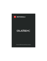 Motorola audex S805 Manuale utente