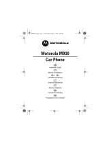 Mode d'Emploi M930 Manuale utente