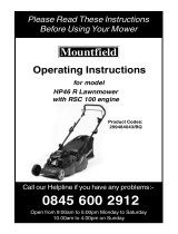 Mountfield HP46R Istruzioni per l'uso