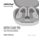 Mpow Flame Pro Wireless Earbuds Guida utente