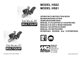 MQ Multiquip HS62 Manuale utente