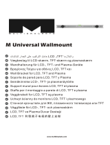 Multibrackets M Universal Wallmount Black Manuale utente
