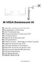 Multibrackets M VESA Desktopmount III Black Manuale utente