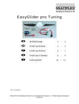MULTIPLEX Antriebssatz Easyglider Pro Tuning Manuale del proprietario