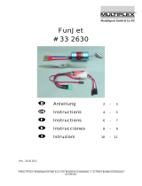 MULTIPLEX FunJet Manuale del proprietario