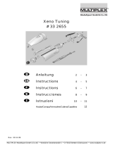 MULTIPLEX Antriebssatz Xeno Tuning Manuale del proprietario