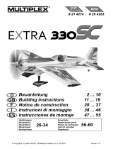 MULTIPLEX Extra 330 Sc Manuale del proprietario