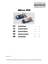 MULTIPLEX Micro Ipd Manuale del proprietario