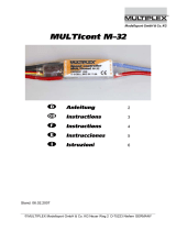 MULTIPLEX Multicont M32 Manuale del proprietario