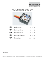 MULTIPLEX Multigyro 300 Dp Manuale del proprietario
