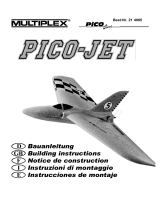MULTIPLEX Picojet Manuale del proprietario