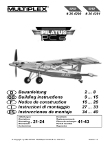 MULTIPLEX Pilatus Pc 6 Red Manuale del proprietario