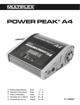 MULTIPLEX Power Peak A4 Manuale del proprietario