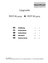 MULTIPLEX Royal Evo Royal Pro Manuale del proprietario