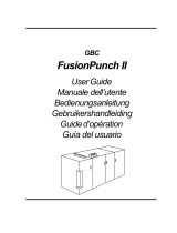 MyBinding GBC Fusion Punch II Manuale utente