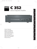 NAD Electronics C 352 Manuale utente