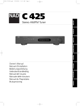 NAD Electronics C 425 Manuale utente