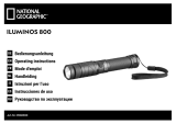 National Geographic ILUMINOS 800 LED Flashlight RG 800 lm Manuale del proprietario