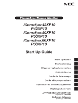 NEC PlasmaSync® 42XP10 Manuale del proprietario