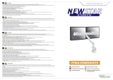 Newstar Newstar 2 x Monitor desk mount 10" - 24" Swivelling/tiltable, Swivelling Manuale utente