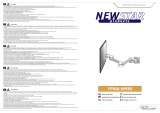 Neomounts Newstar 2 x Monitor desk mount 10" - 24" Swivelling/tiltable, Swivelling Manuale utente